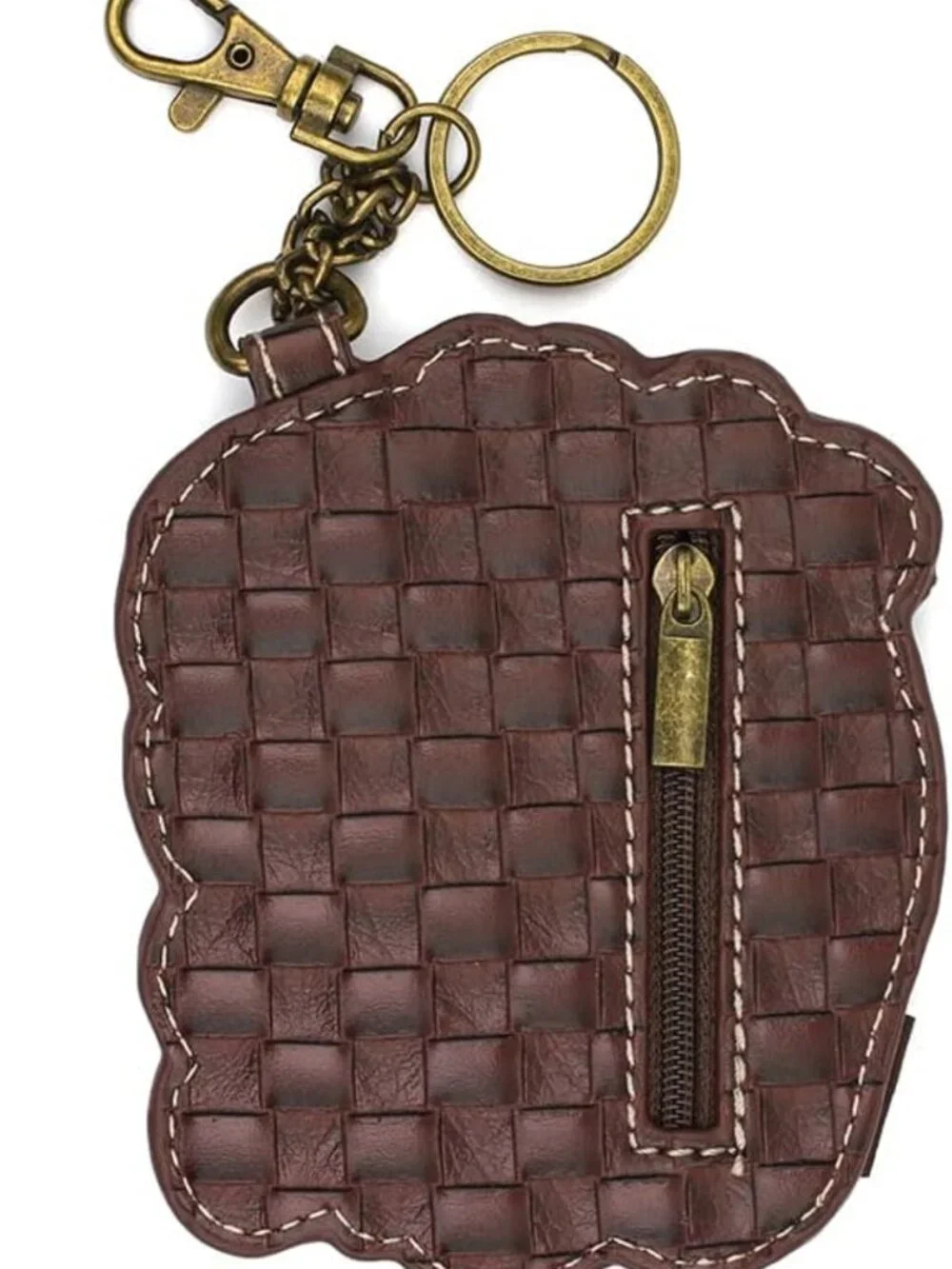 Colorful Women's Key Fob & Coin Purse - Fun Flip Flops Design, Cute Accessory